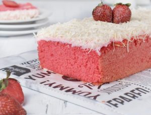 Strawberry Cake Block – Per Kg